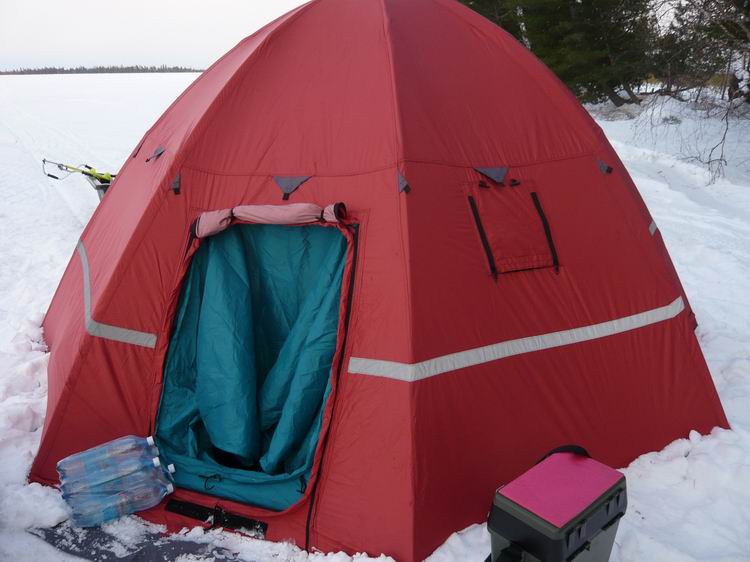 Как сделать зимнюю палатку для охоты
