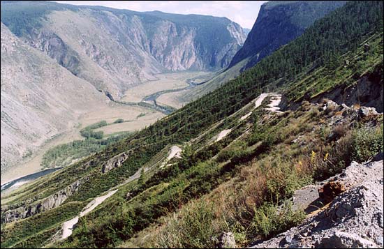 Спуск к реке "Y".