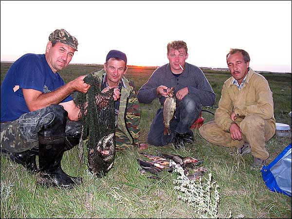 Рыбалка на озере Индырь