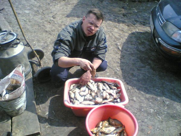 Карась серебрянный и золотой 09.05.05