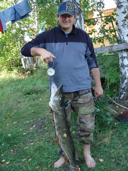 район Дубровино 8кг100г. спининг