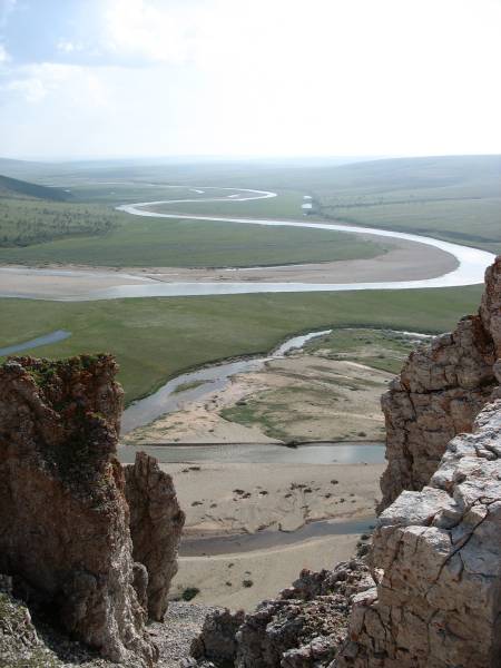 Р. Хорбусуонка, приток р. Оленек. 06.07.2006
