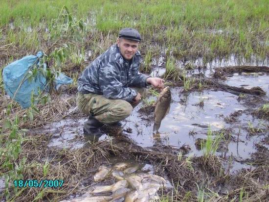 В Сузуне тоже не плохой карась.