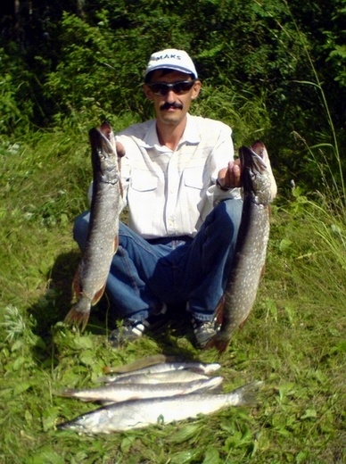 Alex Hunter с уловом