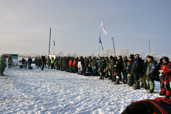Первенство Сибири 2007. Построение.