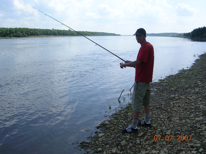 Вишера ( Приток Камы ) 07.07.07