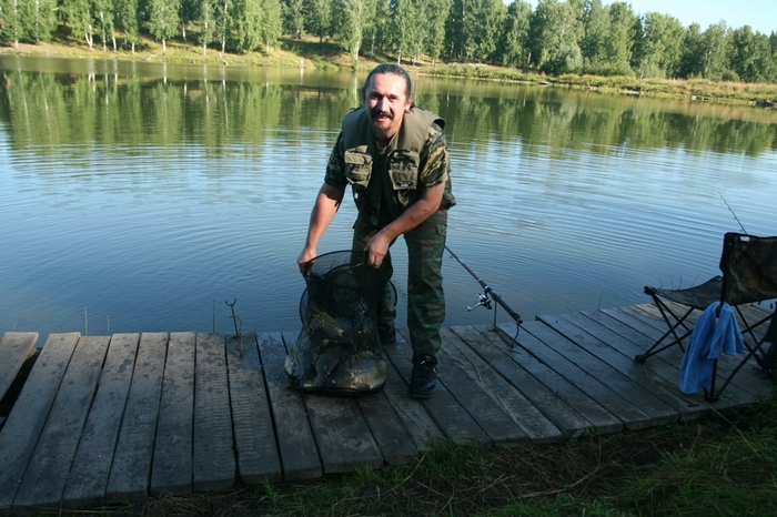 Утренний улов, около 24 кг.