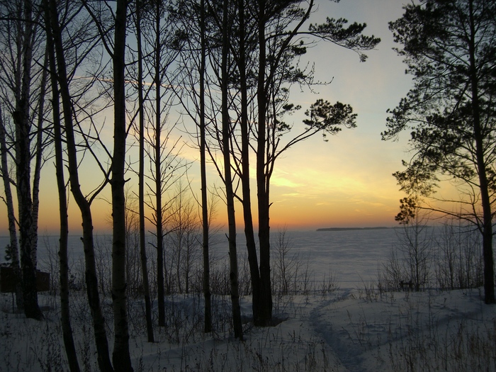 Закат на Боровских.