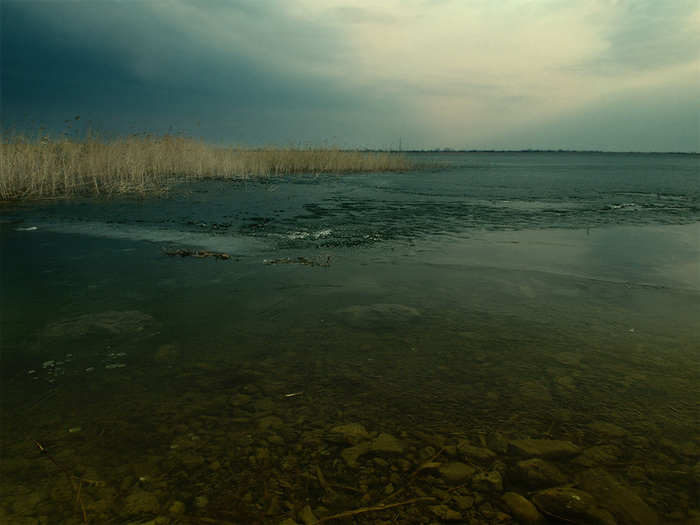 Последний лед 2009 оз. Студеное карасук