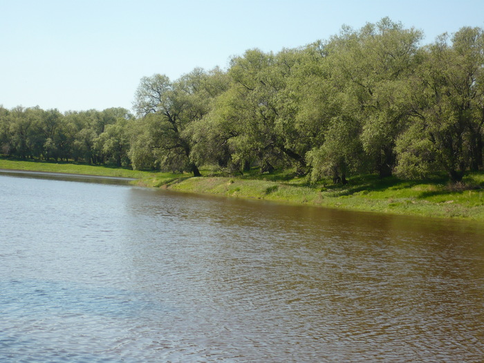 Здесь я рыбачу.