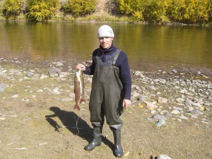 Ленки, р.Чулуут, сентябрь 2009 Монголия.