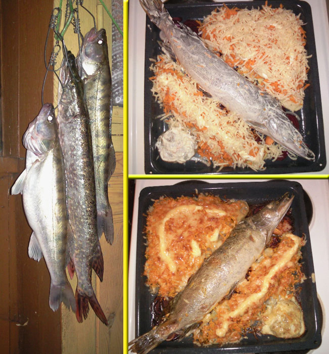 Закрытие сезона, щука фаршированная