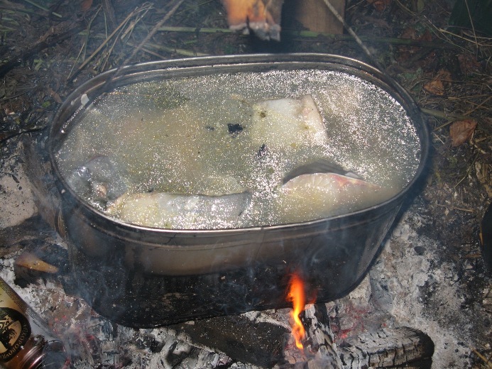 Уха (не из щуки). Вкусно, поверьте.