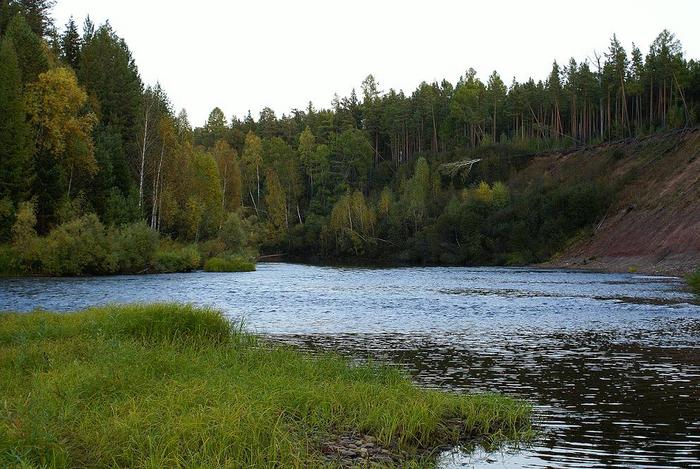 Чукша. Любимый перекатик.(Чунская тайга)