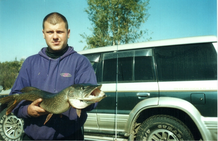 р.Уень.ташара.щука на воблер.2001г.