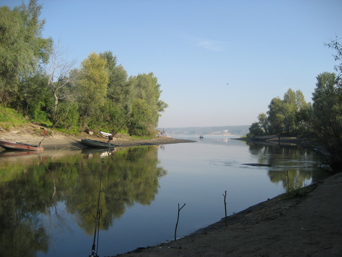 Впадение Угрюм-реки в Обь.