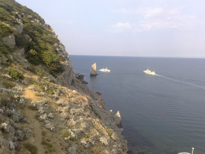 ласточкино гнездо ,вмд с верху