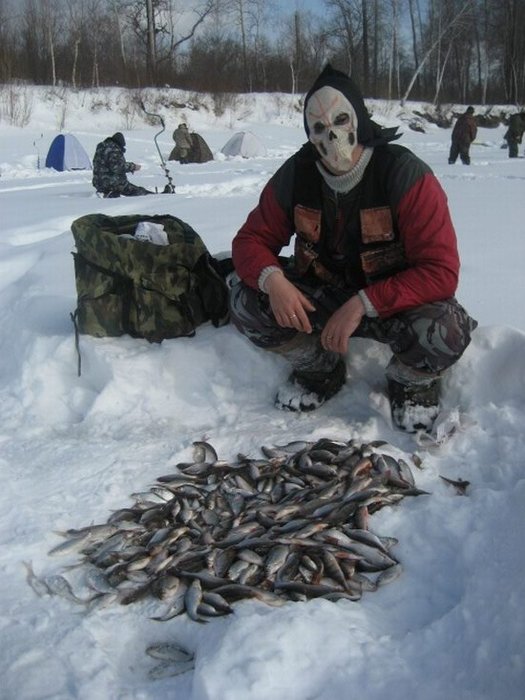 Мотыль кончился...