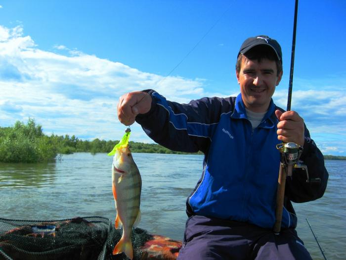 р.Обь. окушок. 26.06.2010