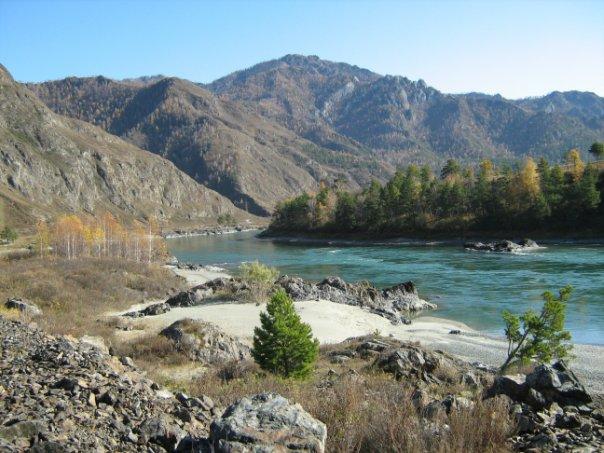 Катунь, осень 2009
