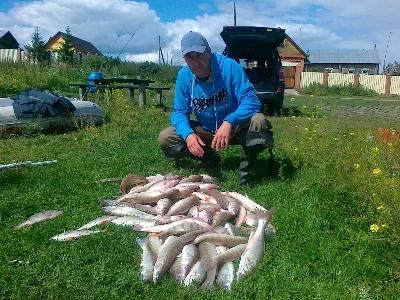 Судак от 700 до 1.200. Рыбка есть )))