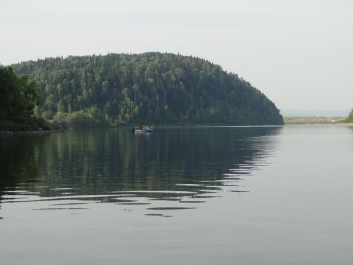 река Томь , " Черный этап"  6.09.10г.
