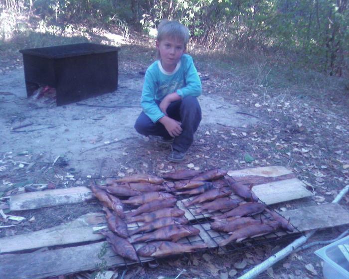 внучёк помогал "...каптить" (ОВХ - воскресенье)