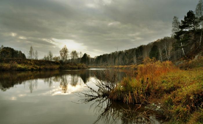 ОСЕННИЙ ВЕЧЕРр.Иня,Октябрь 2010г(дубль 2)