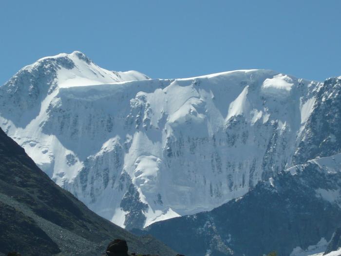 На любителя (Алтай, г. Белуха, Аккемская стена).