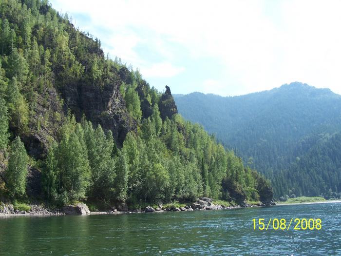 сплав по Абакану