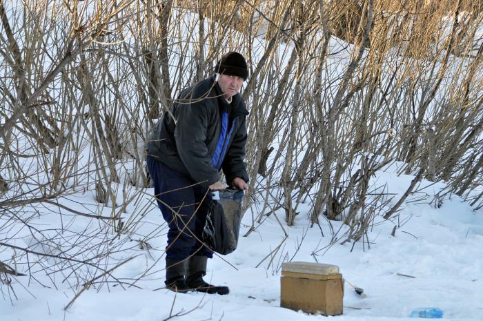 А рыбу лучше перепрятать...