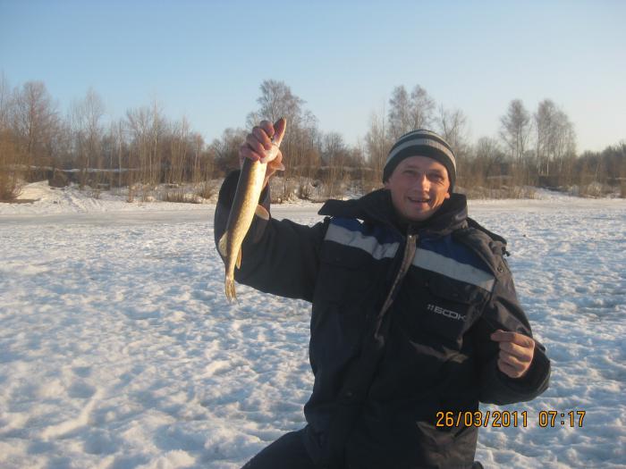 Красный Яр на мормышку леска 0.08