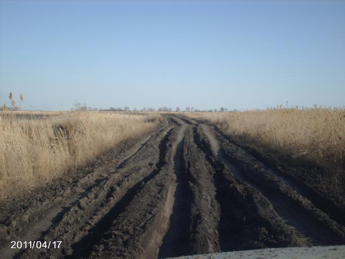 Дамба в Банниково по сухому..