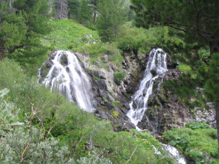 Емурлинский водопад. Горный Алтай.