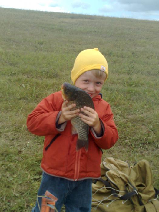 Будущий рыбак с" карасиком"!!!