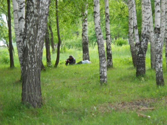 Слияние с природой:))