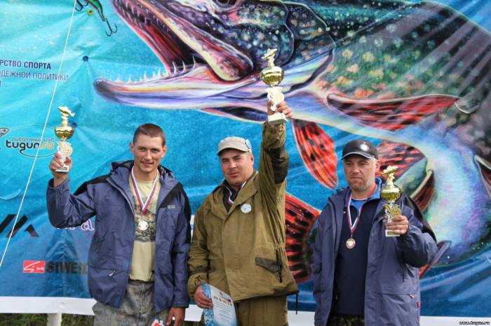 2 место в открытом чемпионате красноярского края по ловле хищника с лодок