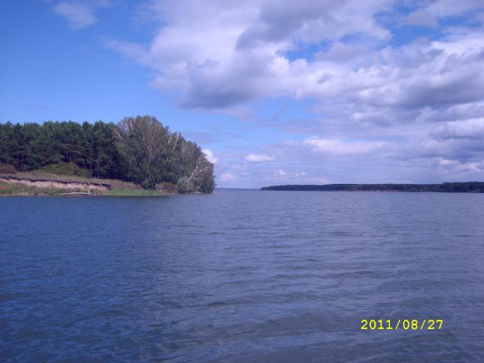 Залив Обского моря.