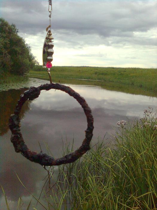 да что только не поймаешь в реках сибирской низменности