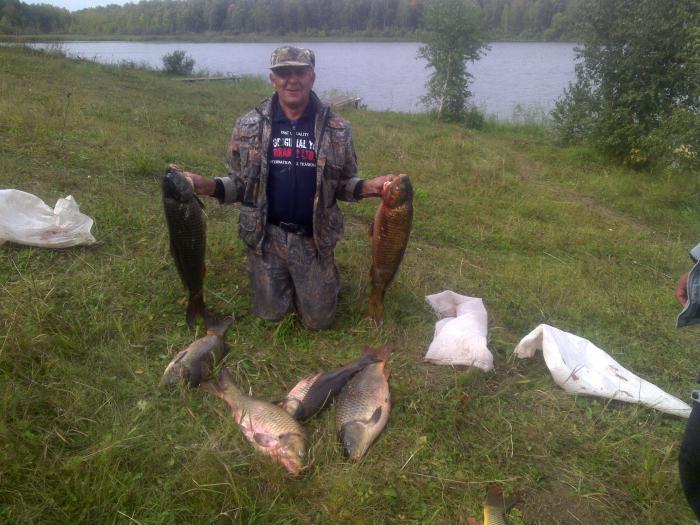 удачная рыбалка в Верх-Балта