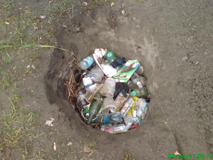 Три раза наполняли яму доверху и выжигали, но почистить смогли только десять! метров берега.