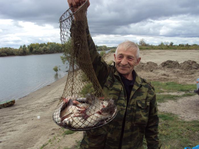 Папик с уловом