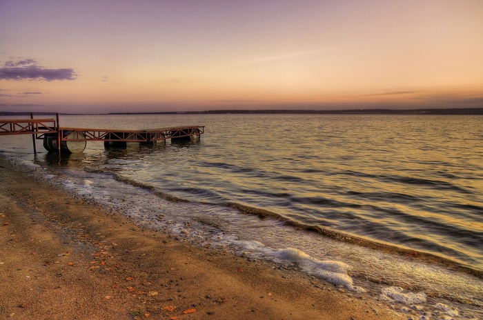 «Осенний вечер»
Бердский залив у д.Морозово,2011г