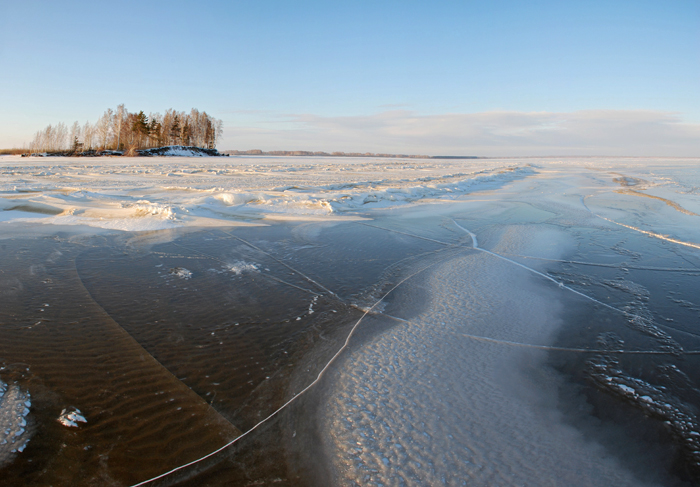 Обское море.