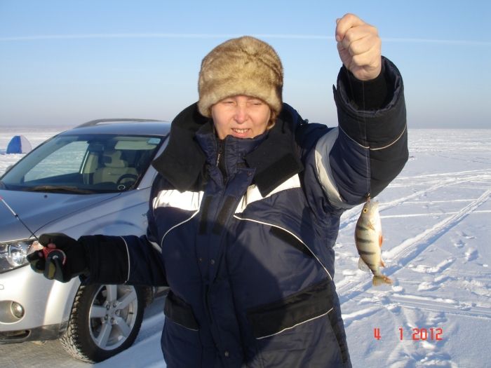 Когда клюет мороз не страшен
