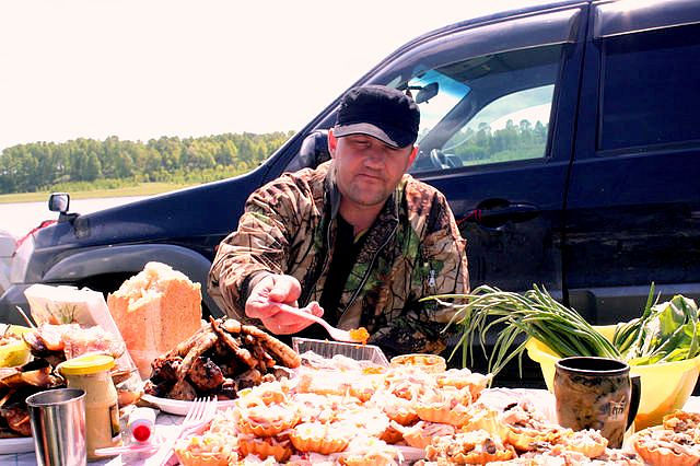 На рыбалке с Николаевной!!!