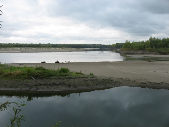 вода ушла