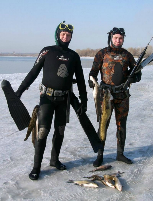 Подводный улов
