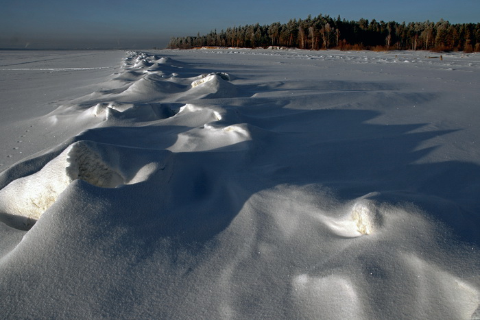 На Обском море.