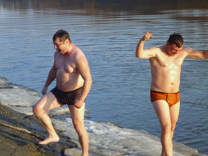 Эх ек макарек,согрели воду!
